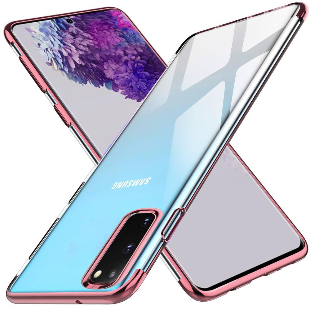 Zero Edge Color für Samsung Galaxy S20 Plus in Rosegold