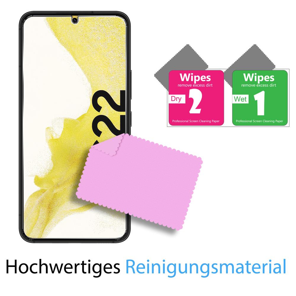 Glas 2in1 für Samsung Galaxy S22