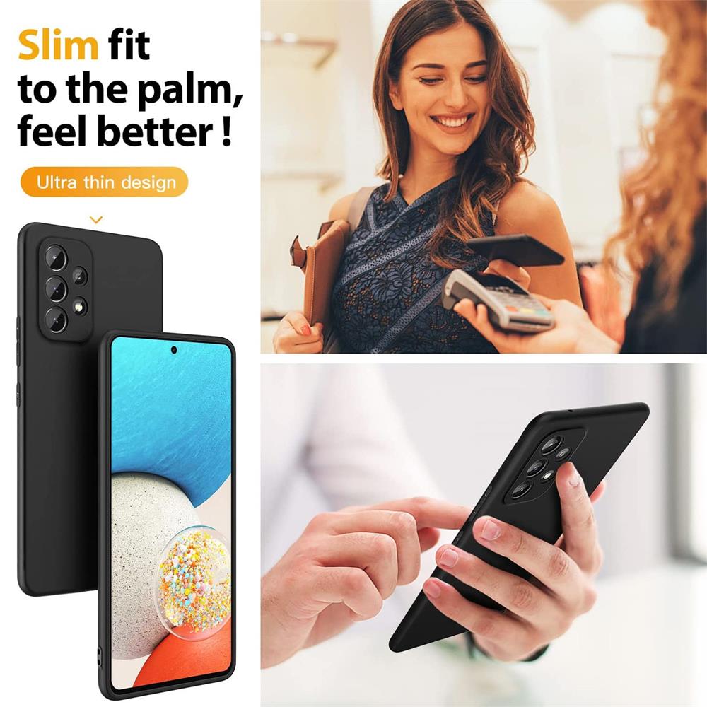 Classic TPU für Samsung Galaxy A53 5G in Schwarz