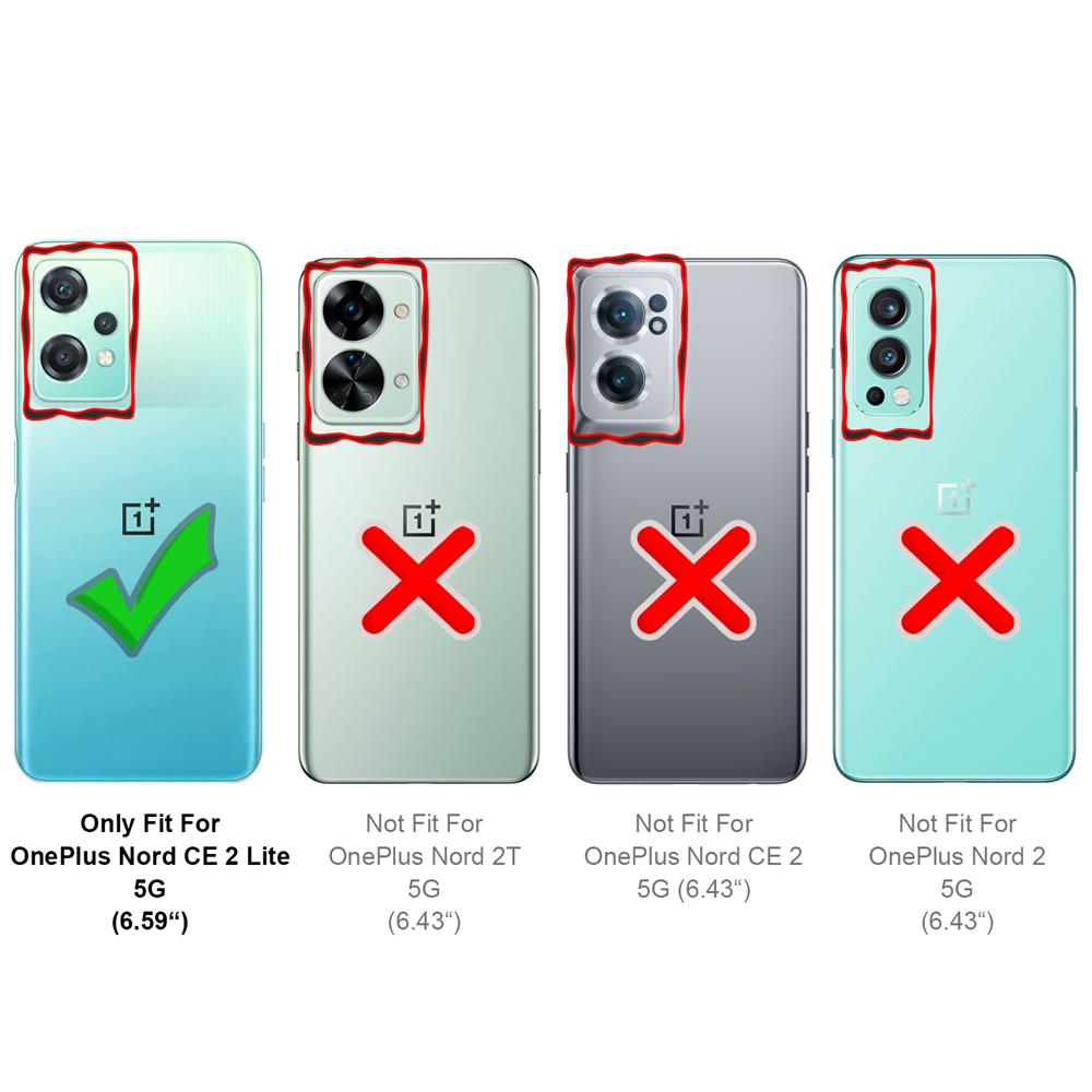 Basic Wallet für OnePlus Nord CE 2 Lite 5G in Schwarz