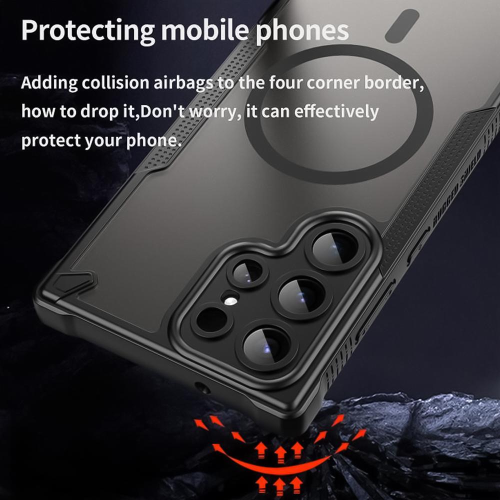 Defender Case für Samsung Galaxy S23 Ultra in Schwarz