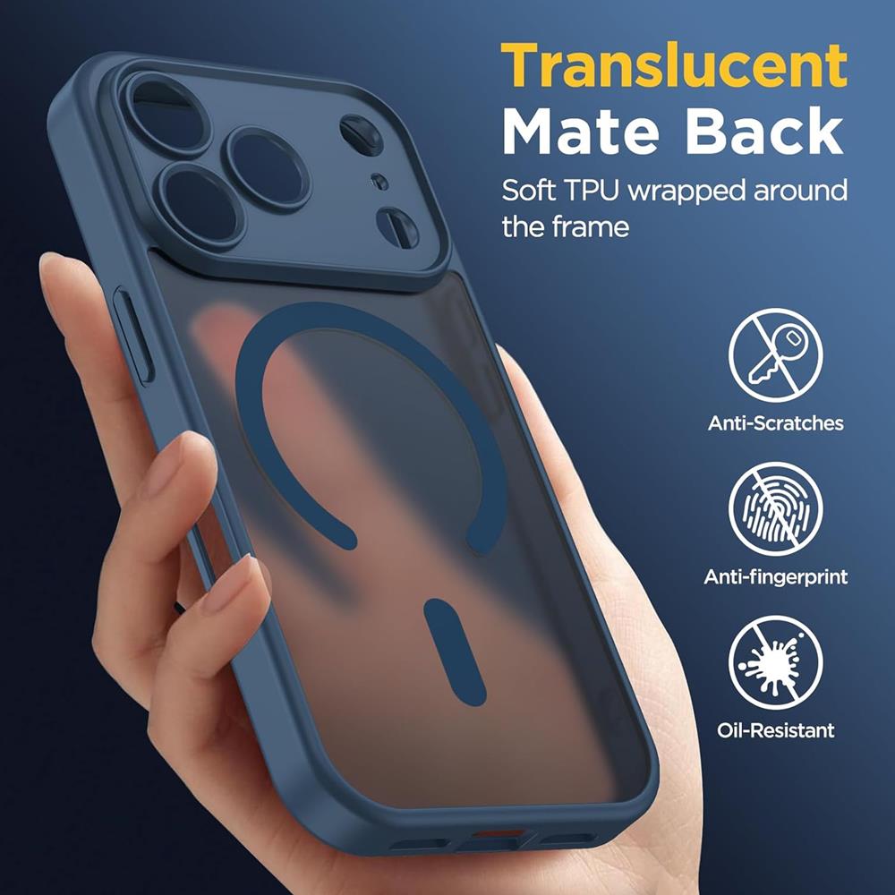 Zoya TPU für Apple iPhone 17 Pro Max in Blau