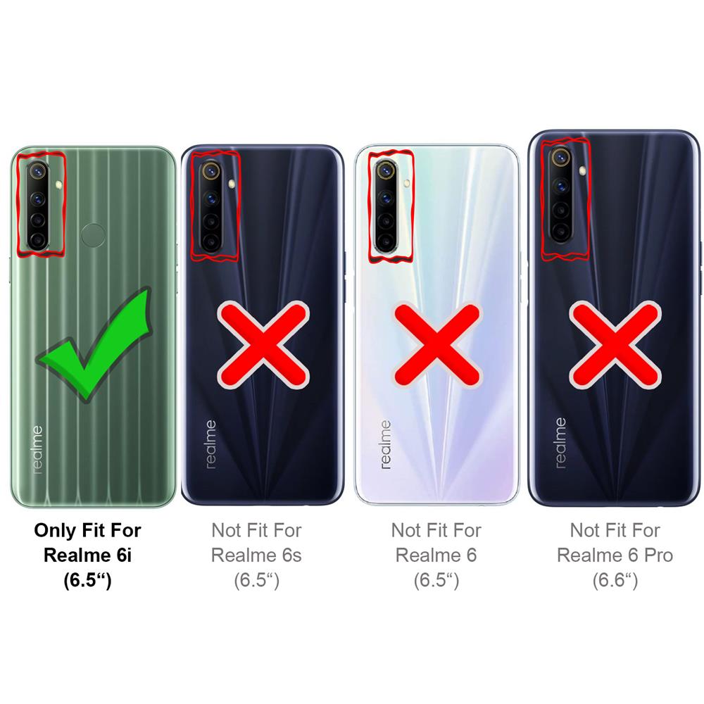 Glas 2in1 für Realme 6i