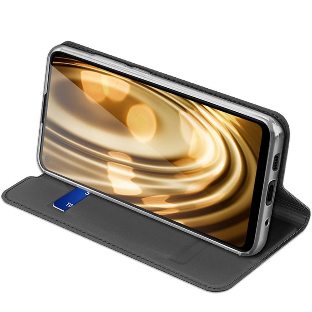 Electroplated Flip für Samsung Galaxy M11 in Schwarz