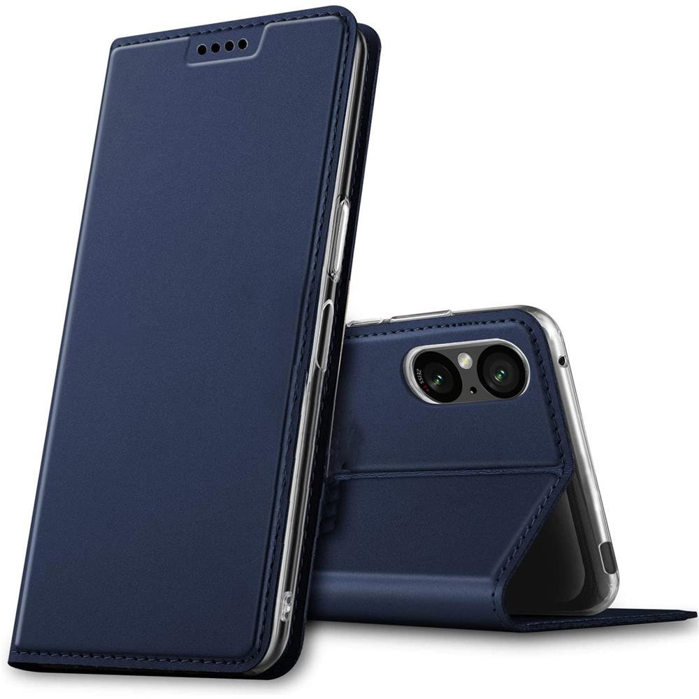 Electroplated Flip für Sony Xperia 5 V in Blau