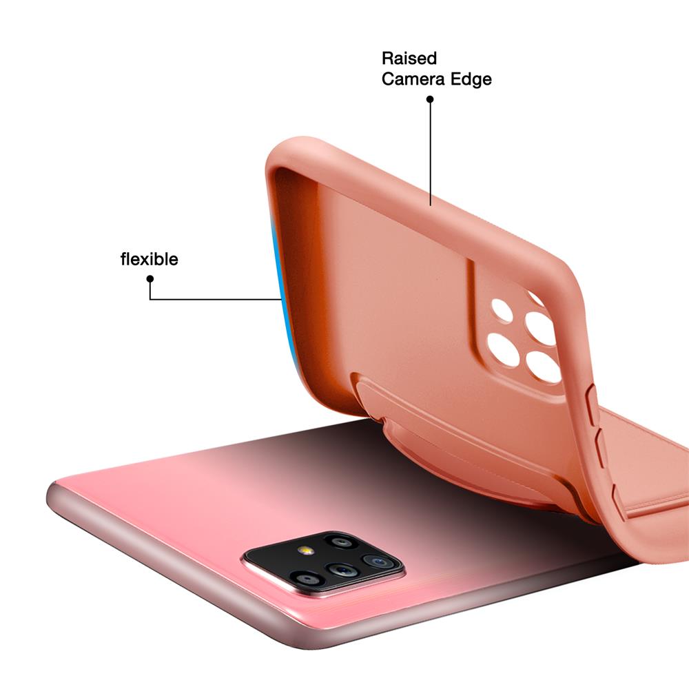 Card Case für Samsung Galaxy A71 in Rosa