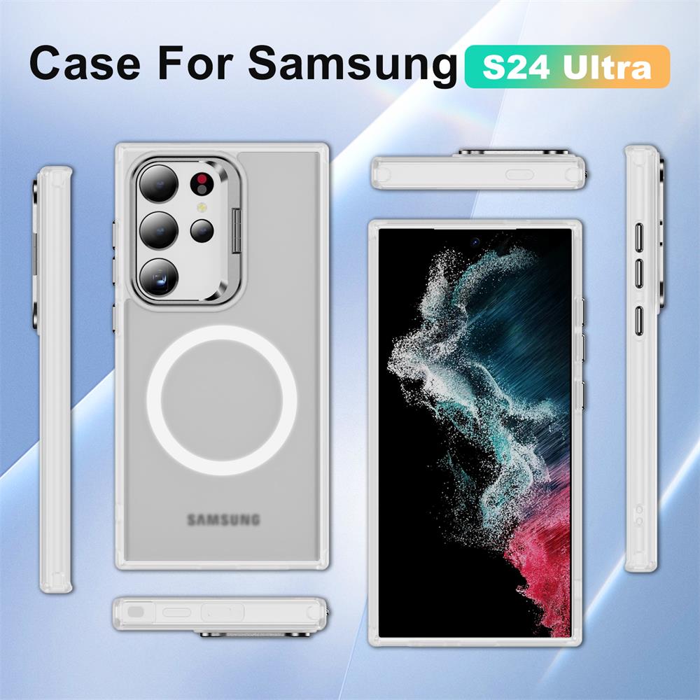 Skin MagSafe für Samsung Galaxy S24 Ultra in Transparent