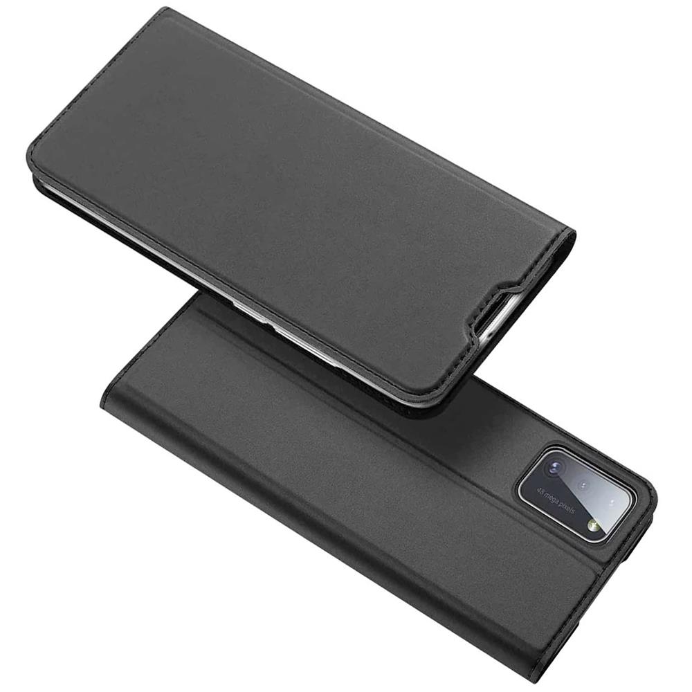 Electroplated Flip für Samsung Galaxy A41 in Schwarz