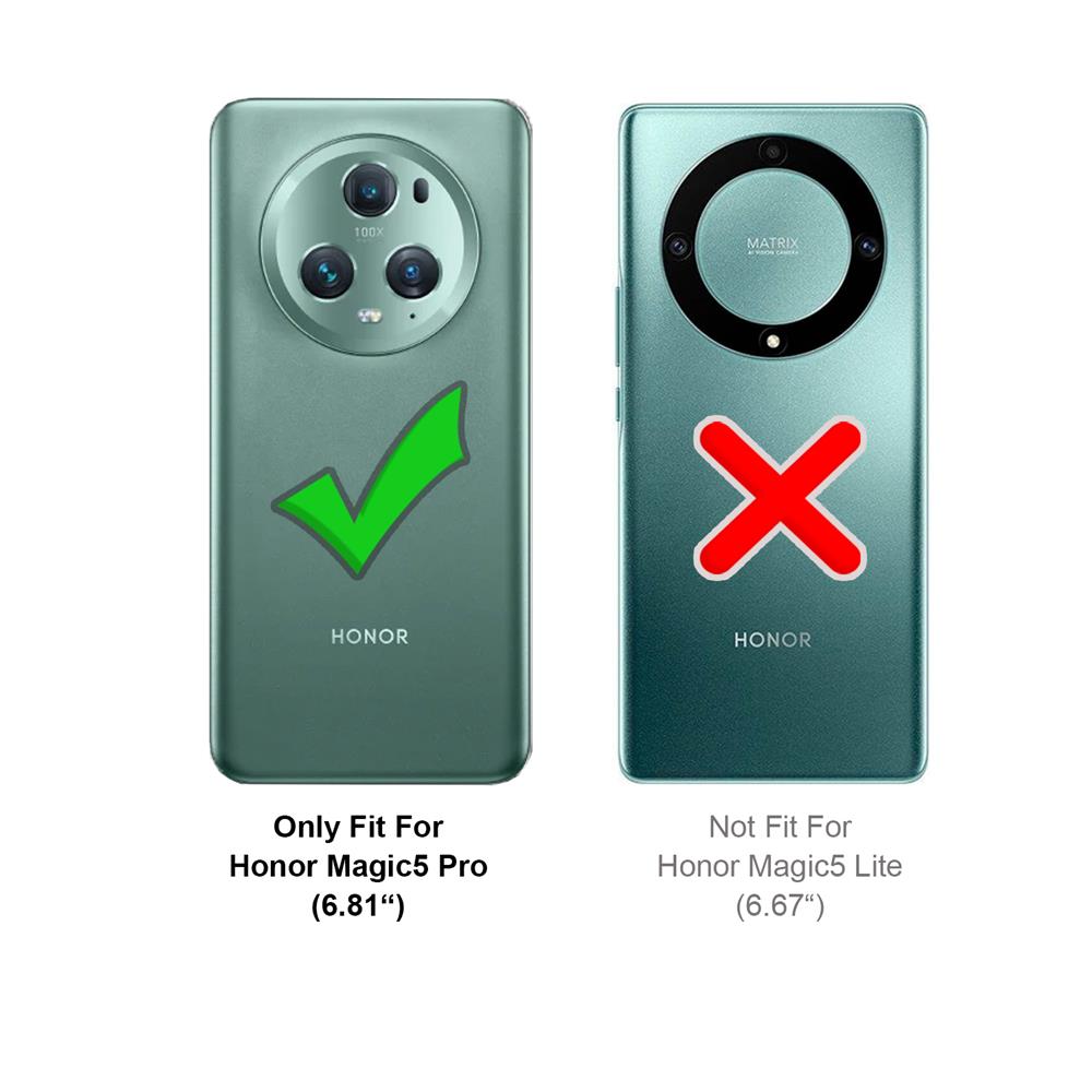 Classic TPU für Honor Magic 5 Pro in Schwarz