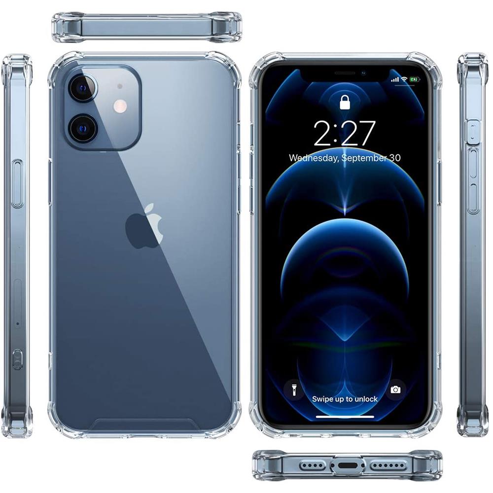 Rugged TPU für Apple iPhone 12 Mini in Transparent