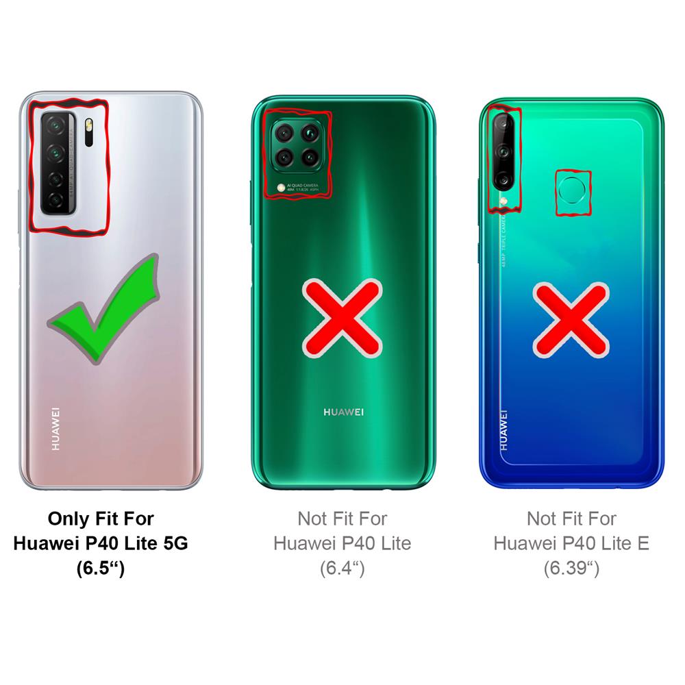 Rugged TPU für Huawei P40 Lite 5G in Transparent