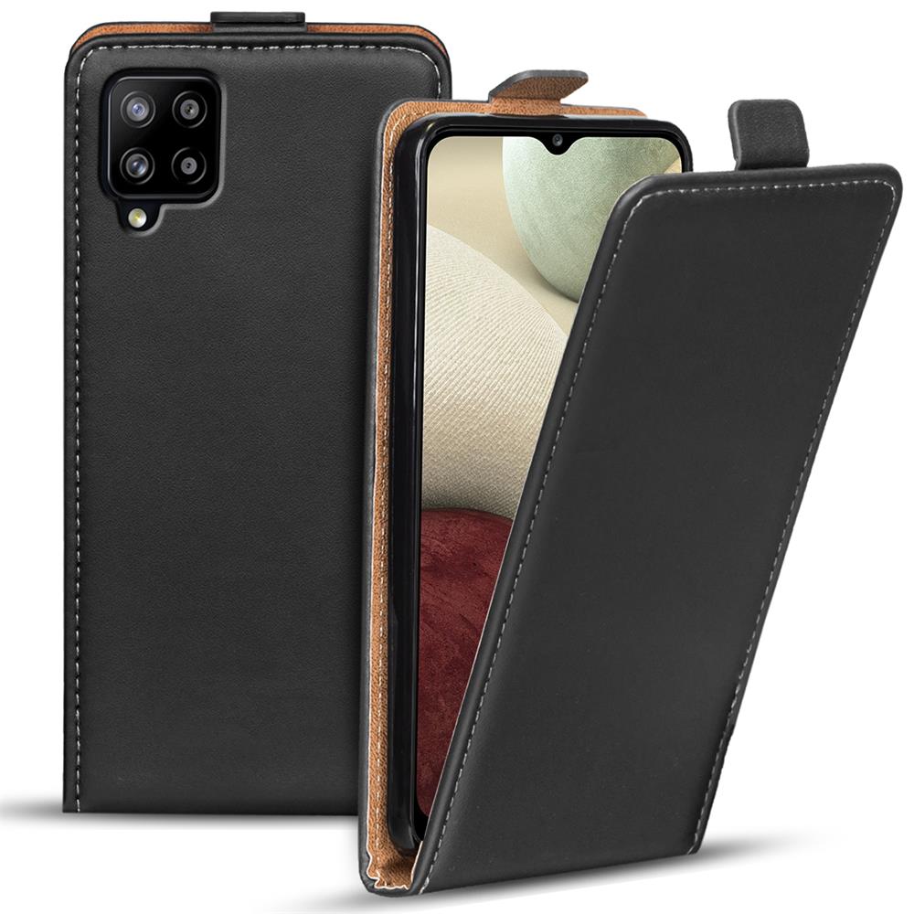 Basic Flip für Samsung Galaxy A22 4G / M22 in Schwarz