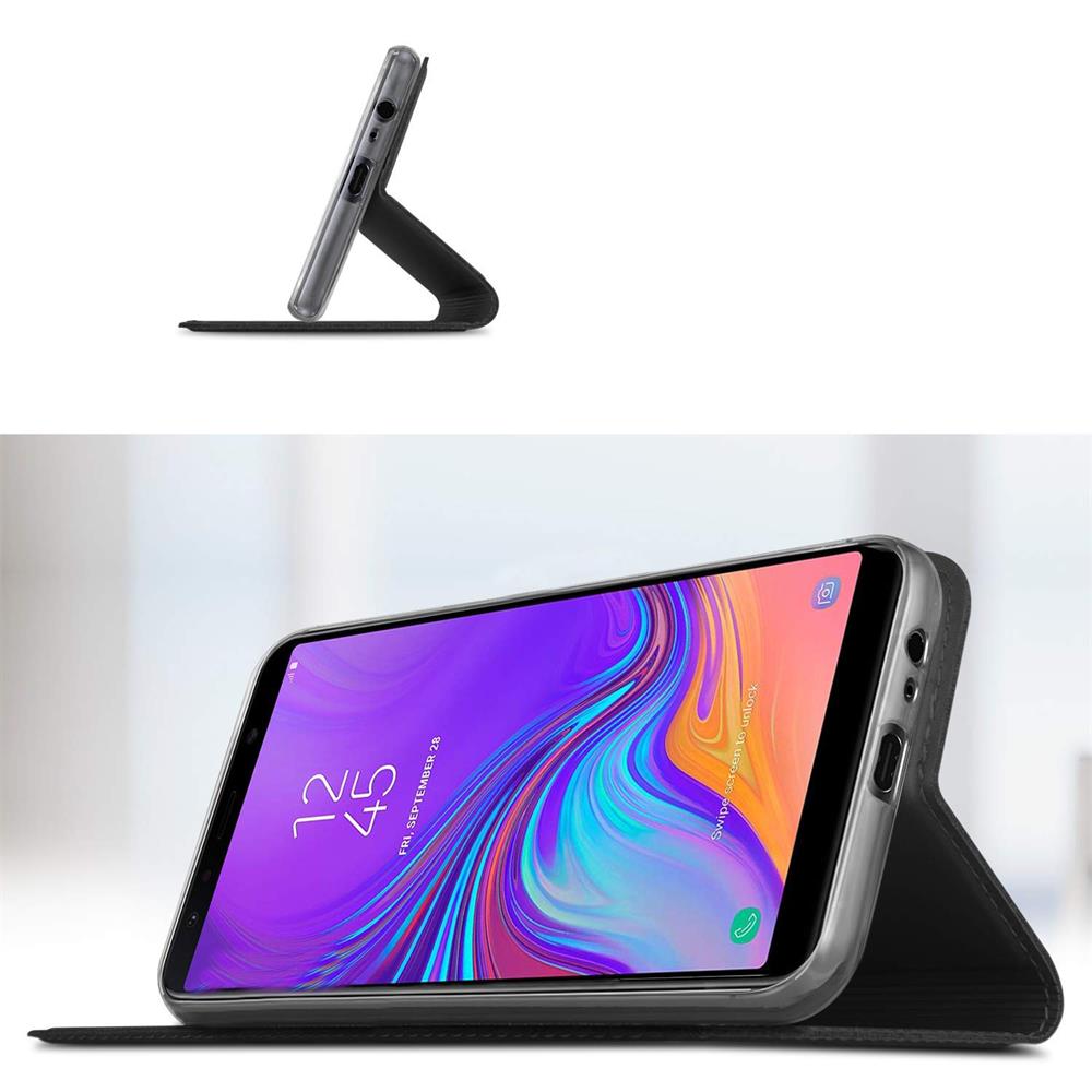 Electroplated Flip für Samsung Galaxy A9 2018 in Schwarz