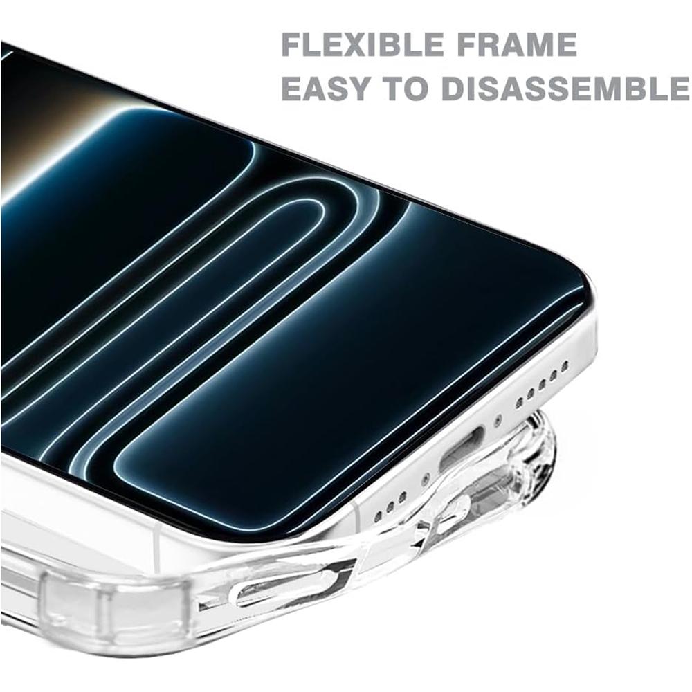 Rugged TPU für Apple iPhone 17 Pro Max in Transparent