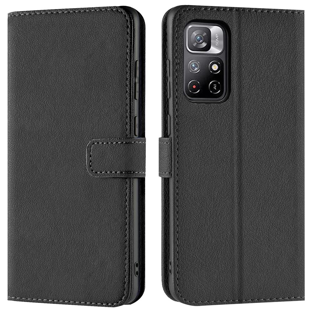 Basic Wallet für Xiaomi Poco M4 Pro 5G in Schwarz
