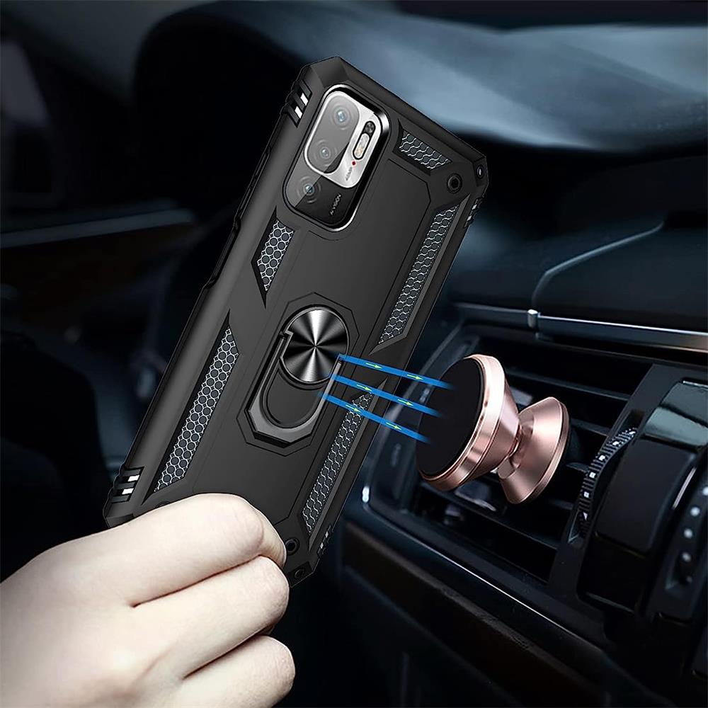 Army Case für Xiaomi Redmi Note 10 5G in Schwarz