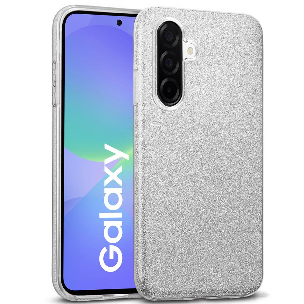 Shiny TPU für Samsung Galaxy A57 5G in Silber