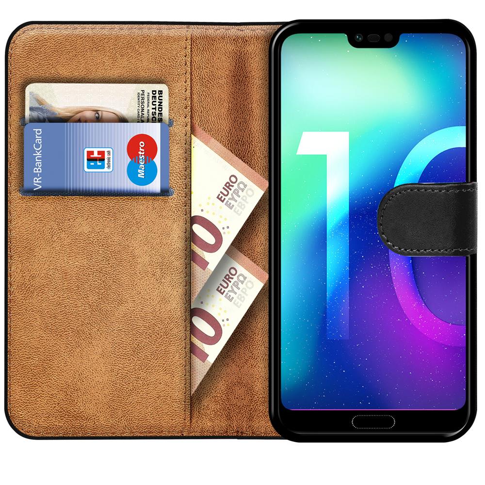 Basic Wallet für Honor 10 in Schwarz