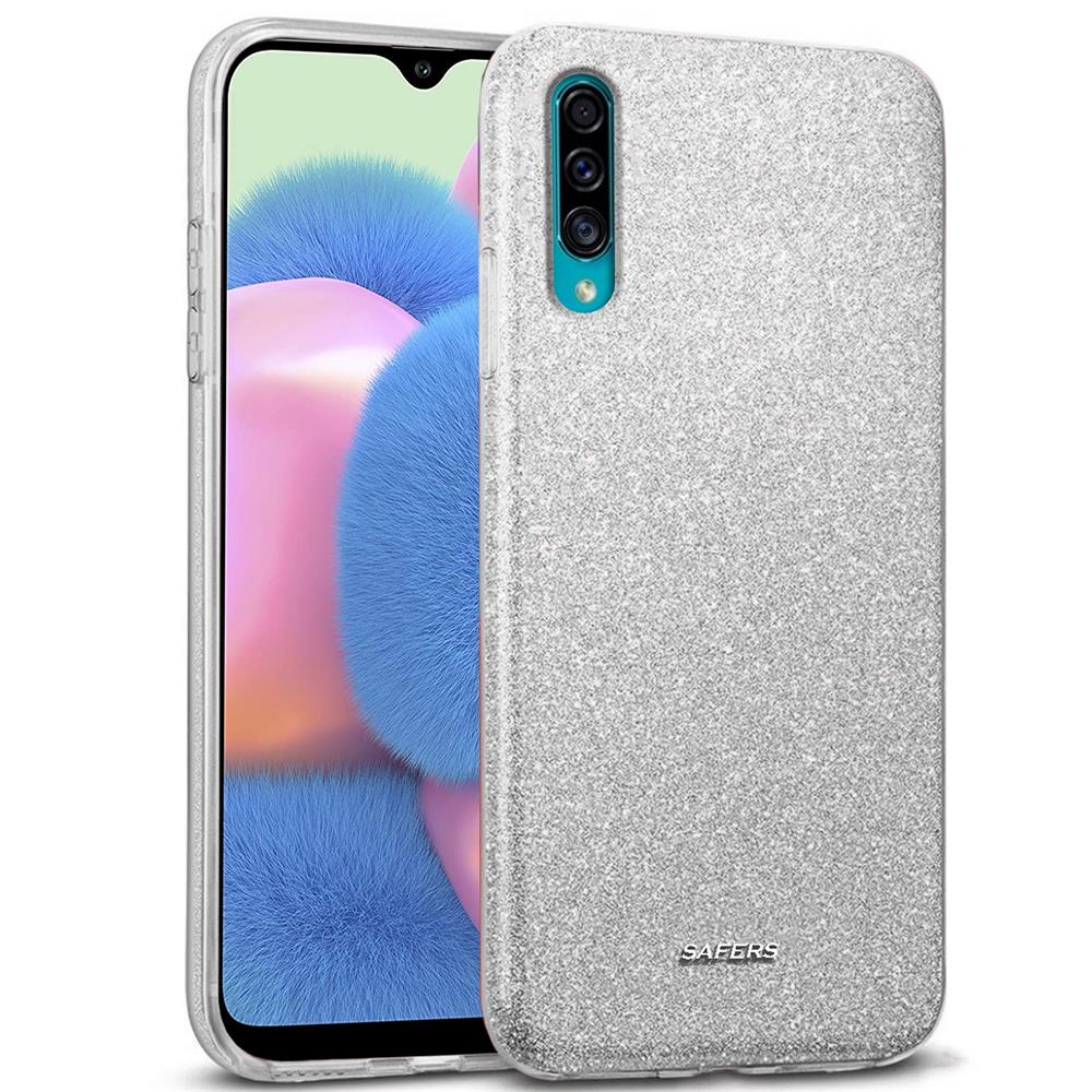 Shiny TPU für Samsung Galaxy A70 / A70s in Silber