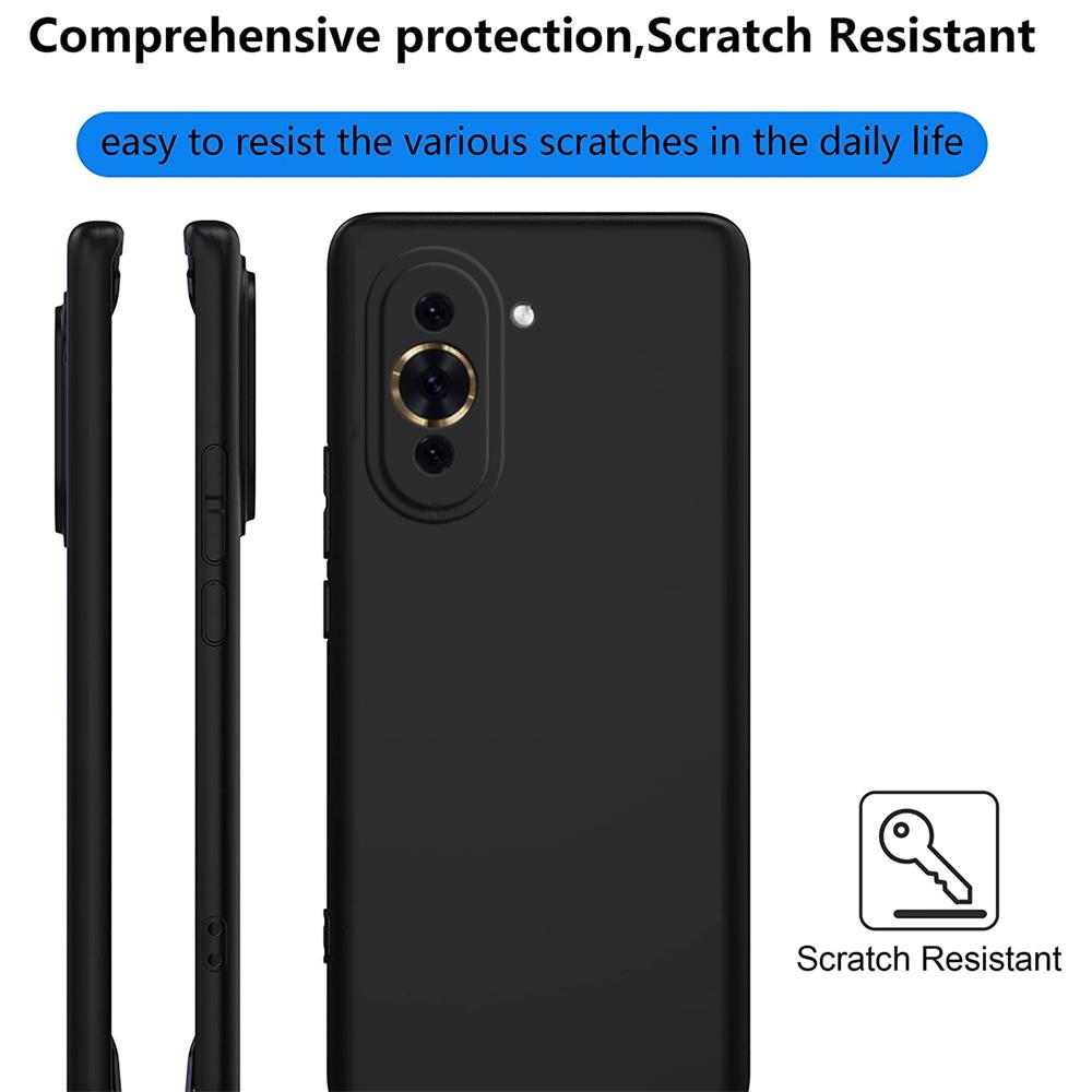 Classic TPU für Huawei Nova 10 Pro in Schwarz