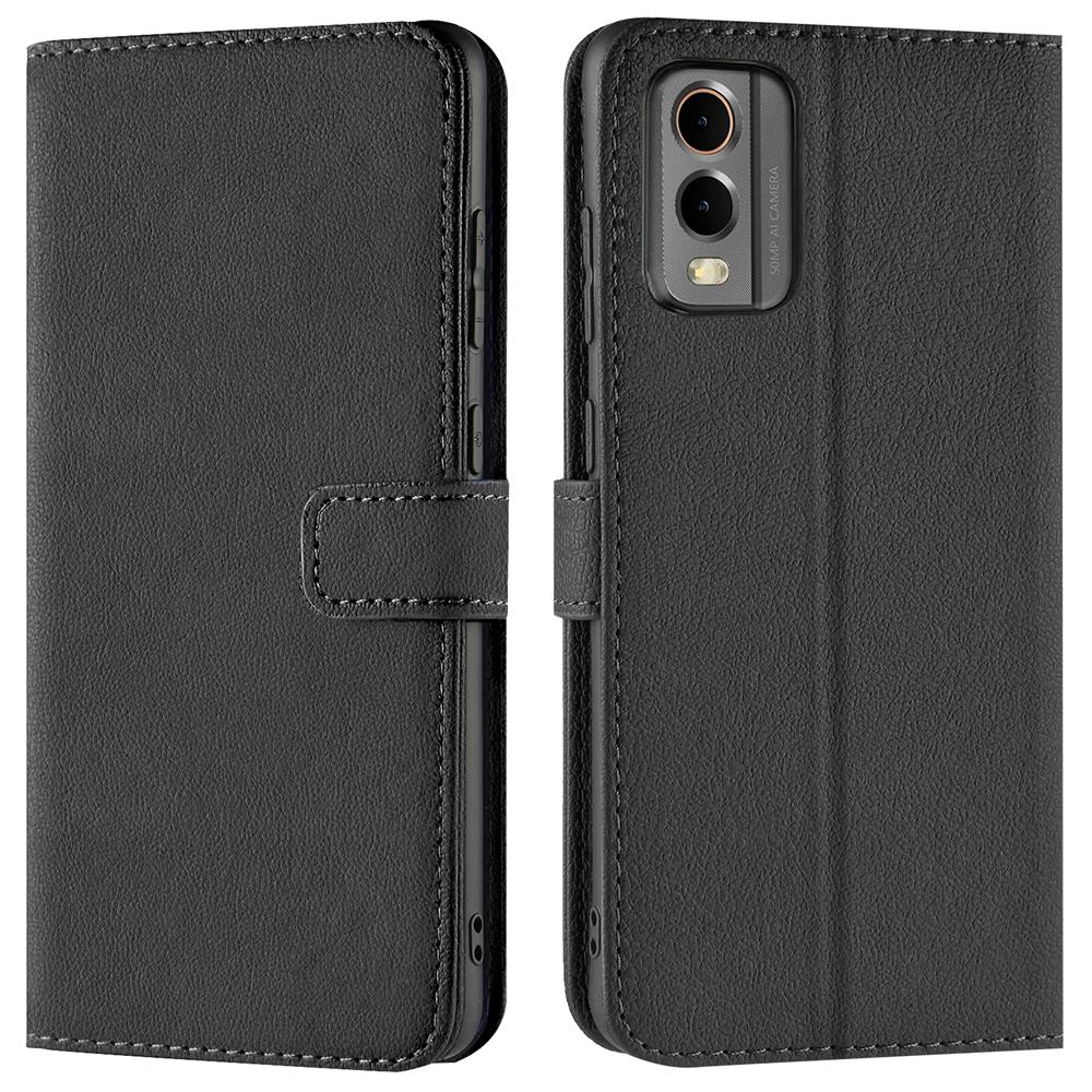 Basic Wallet für Nokia C32 in Schwarz