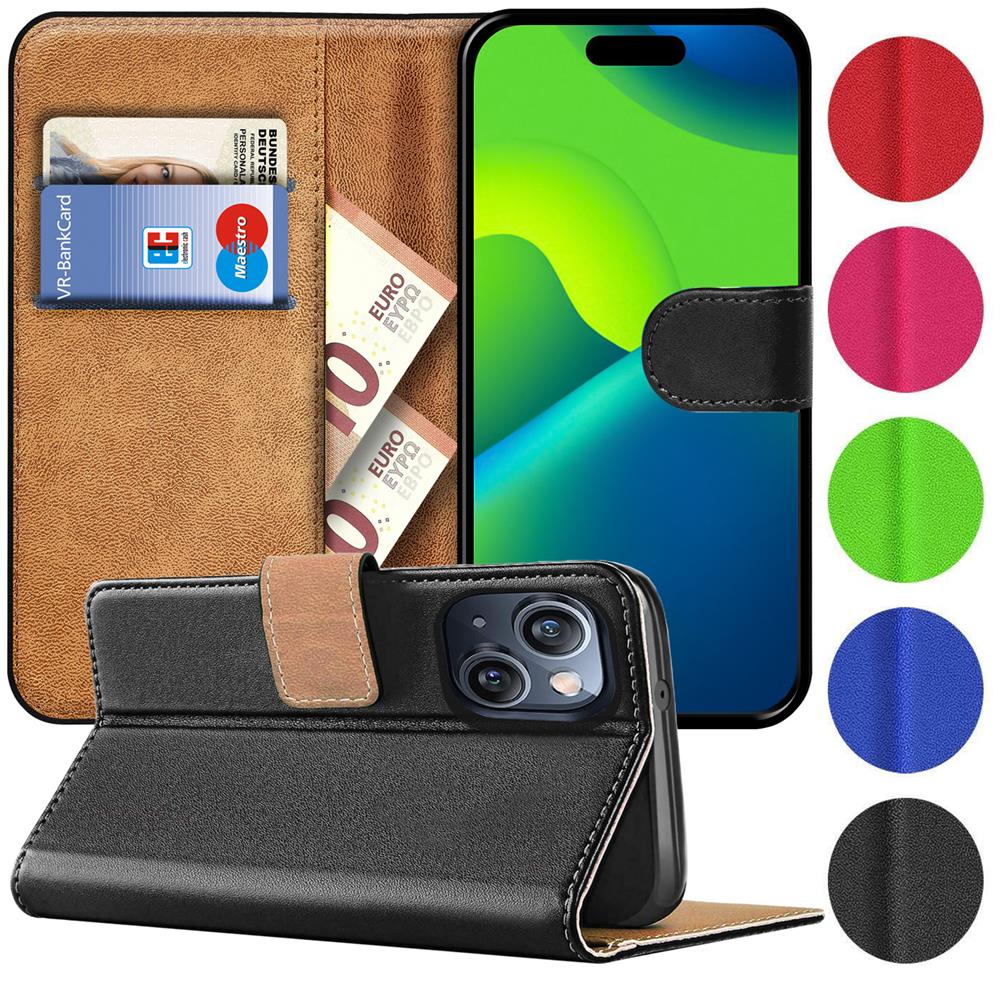 Basic Wallet für Apple iPhone 15 Plus