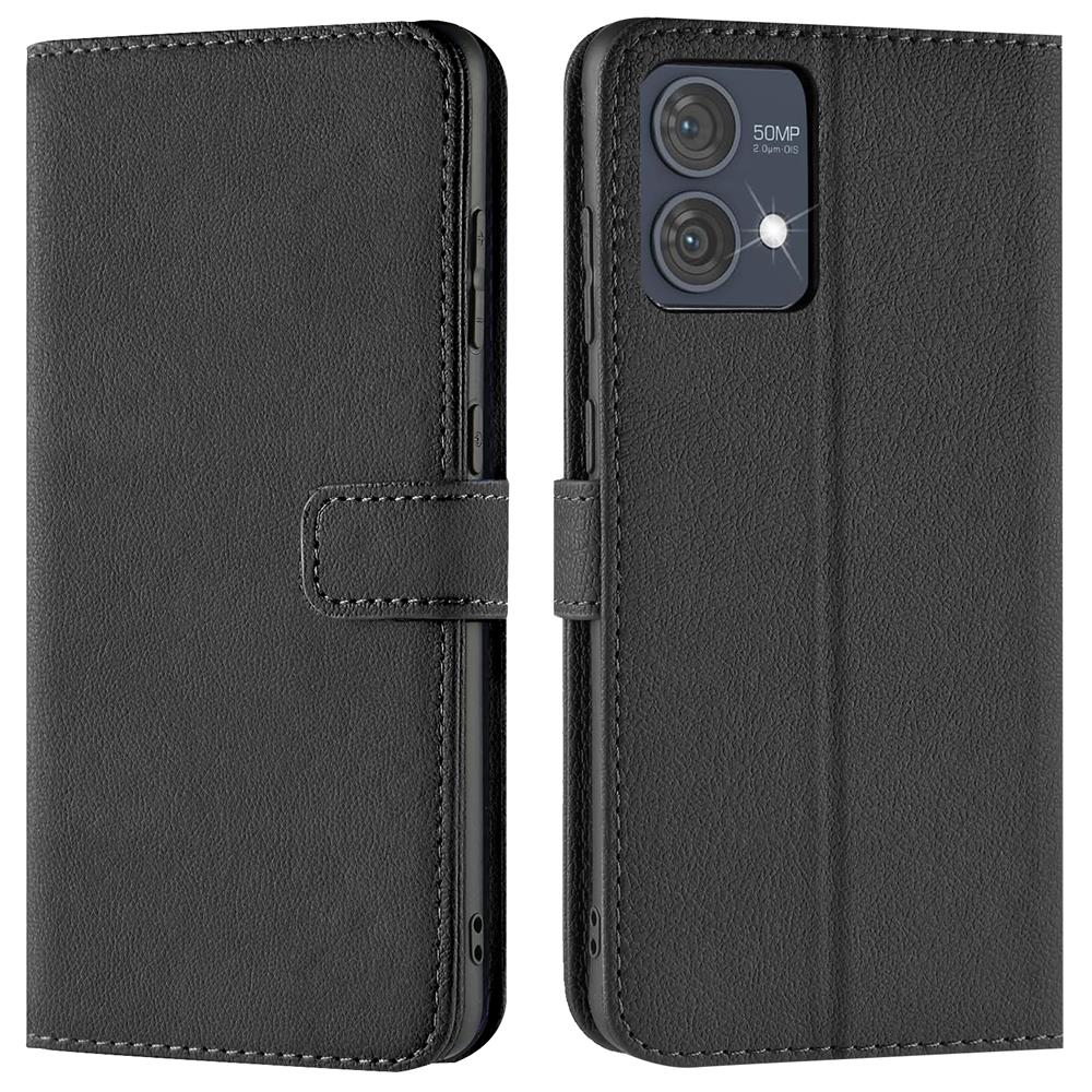 Basic Wallet für Motorola Edge 40 Neo in Schwarz