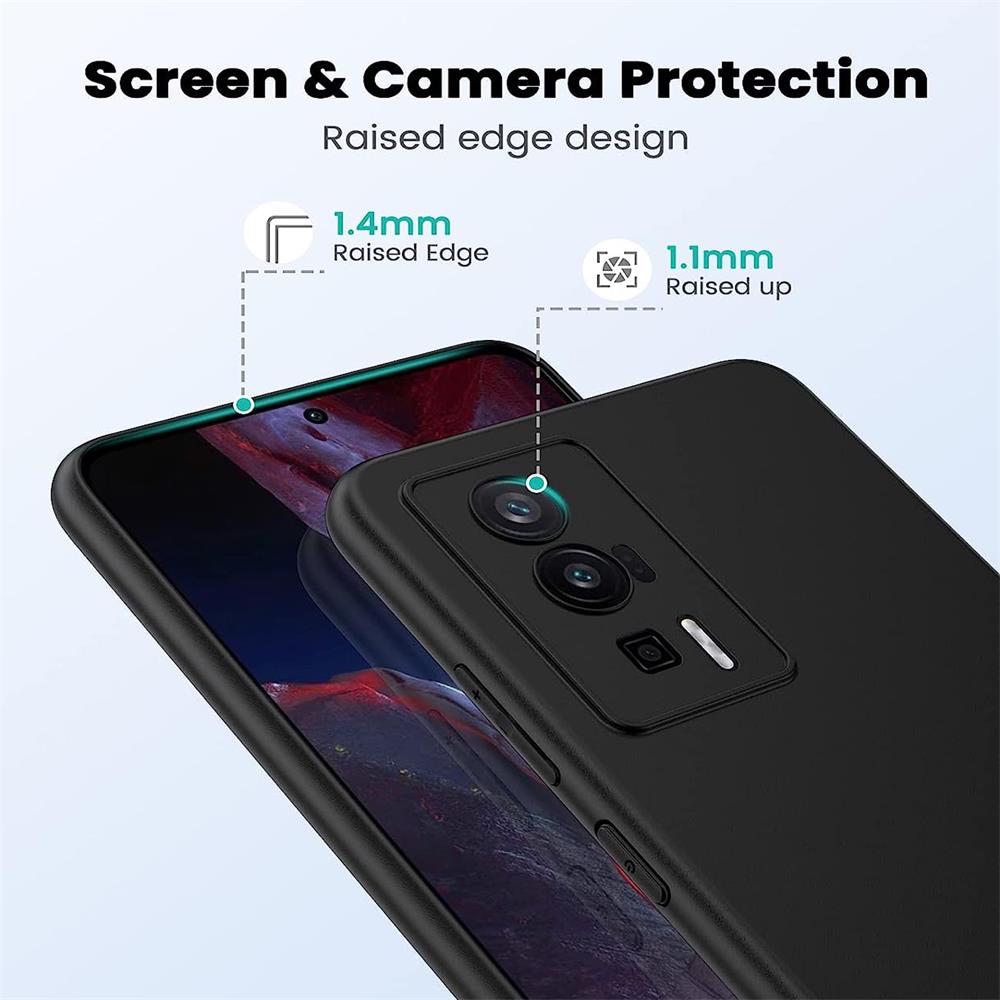 Classic TPU für Xiaomi Poco F5 Pro 5G in Schwarz