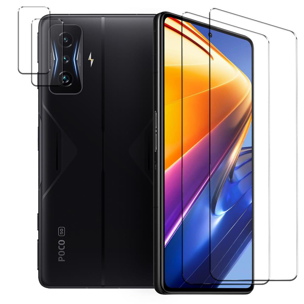 4in1 Glas Set für Xiaomi Poco F4 GT