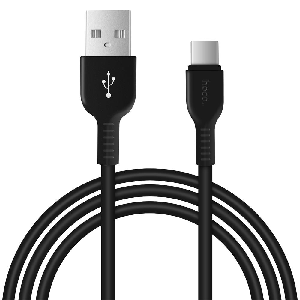 Hoco USB Kabel - X20 Type C - 3M in Schwarz