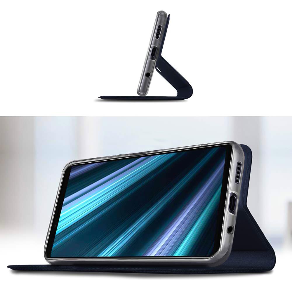 Electroplated Flip für Sony Xperia 5 V in Schwarz