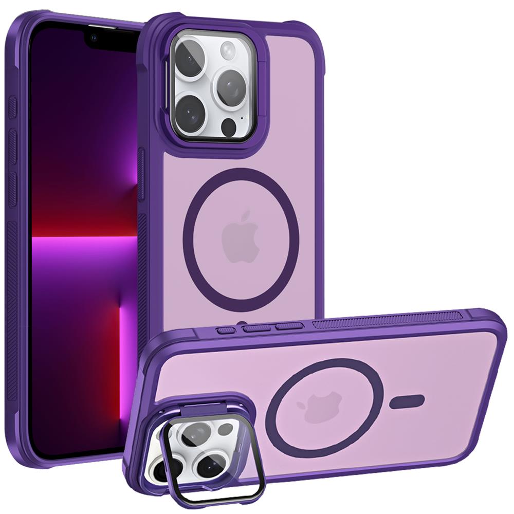 Colour Magsafe für Apple iPhone 13 Pro Max in Lila