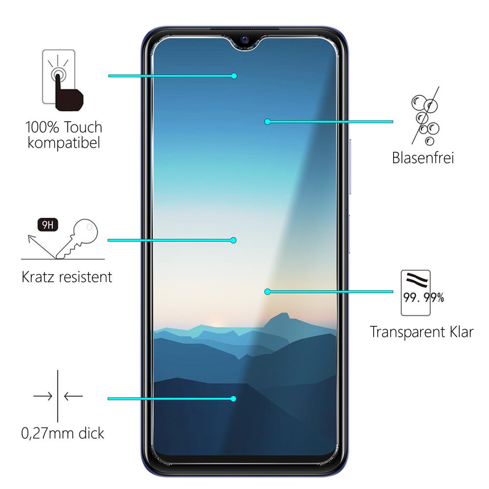 Glas 2in1 für Vivo Y21 / Y21s / Y33s