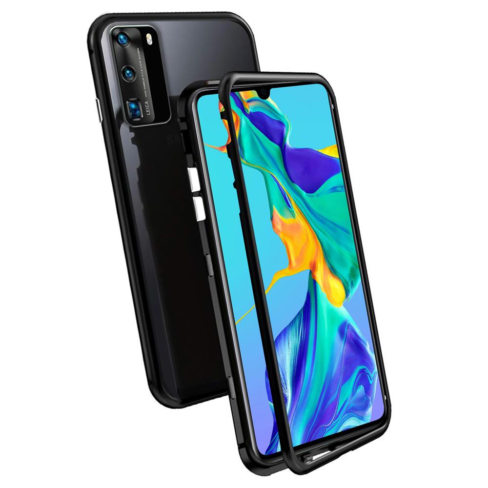 Magnetic Case für Huawei P40 in Schwarz