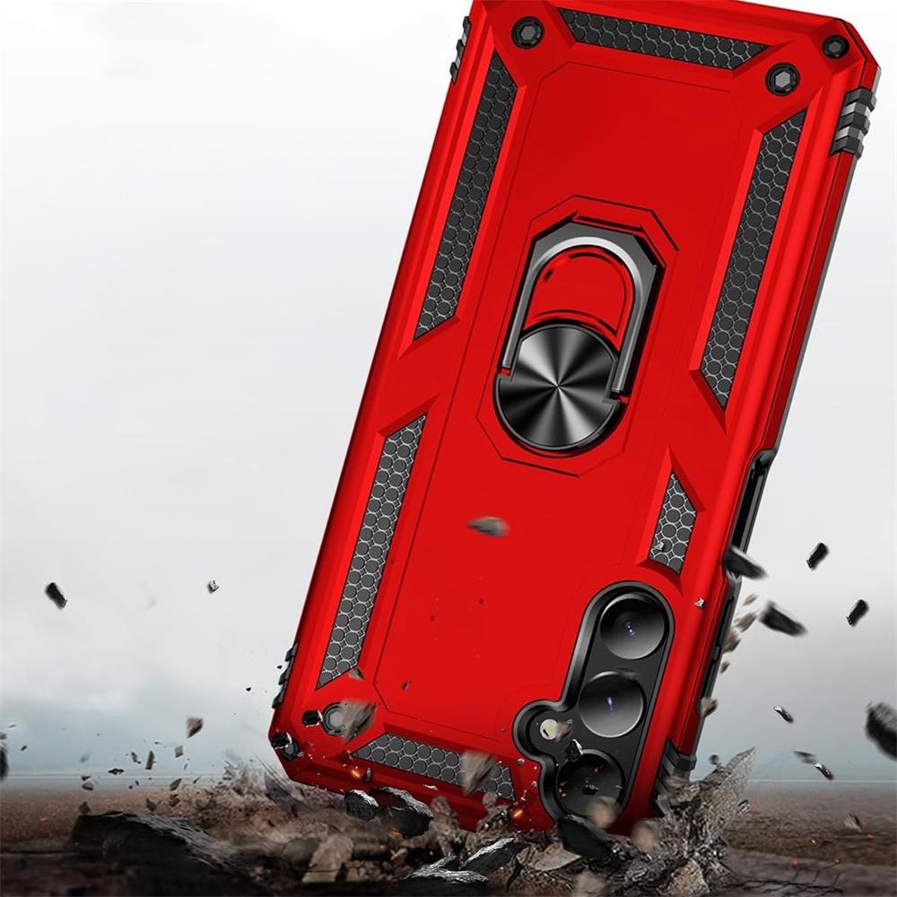 Army Case für Samsung Galaxy A25 5G in Rot