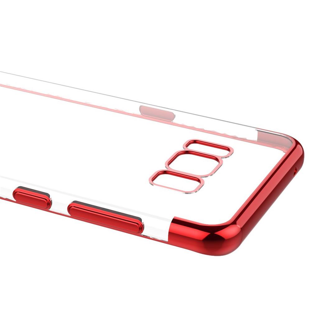 Zero Edge Color für Samsung Galaxy S8 Plus in Rot