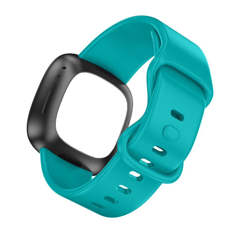 Fitnessarmband TPU für Fitbit Versa 3/4 - Gr.S in Türkis