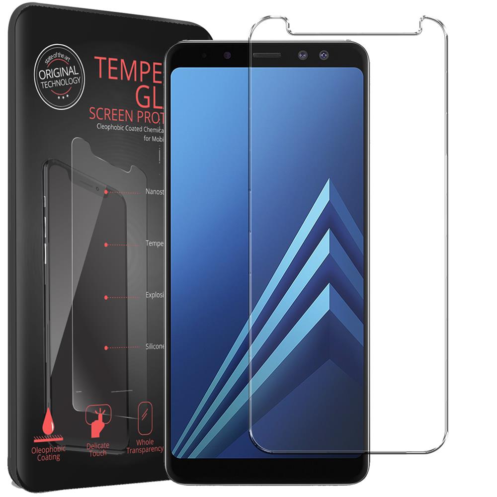 Glas 2in1 für Samsung Galaxy A8 2018