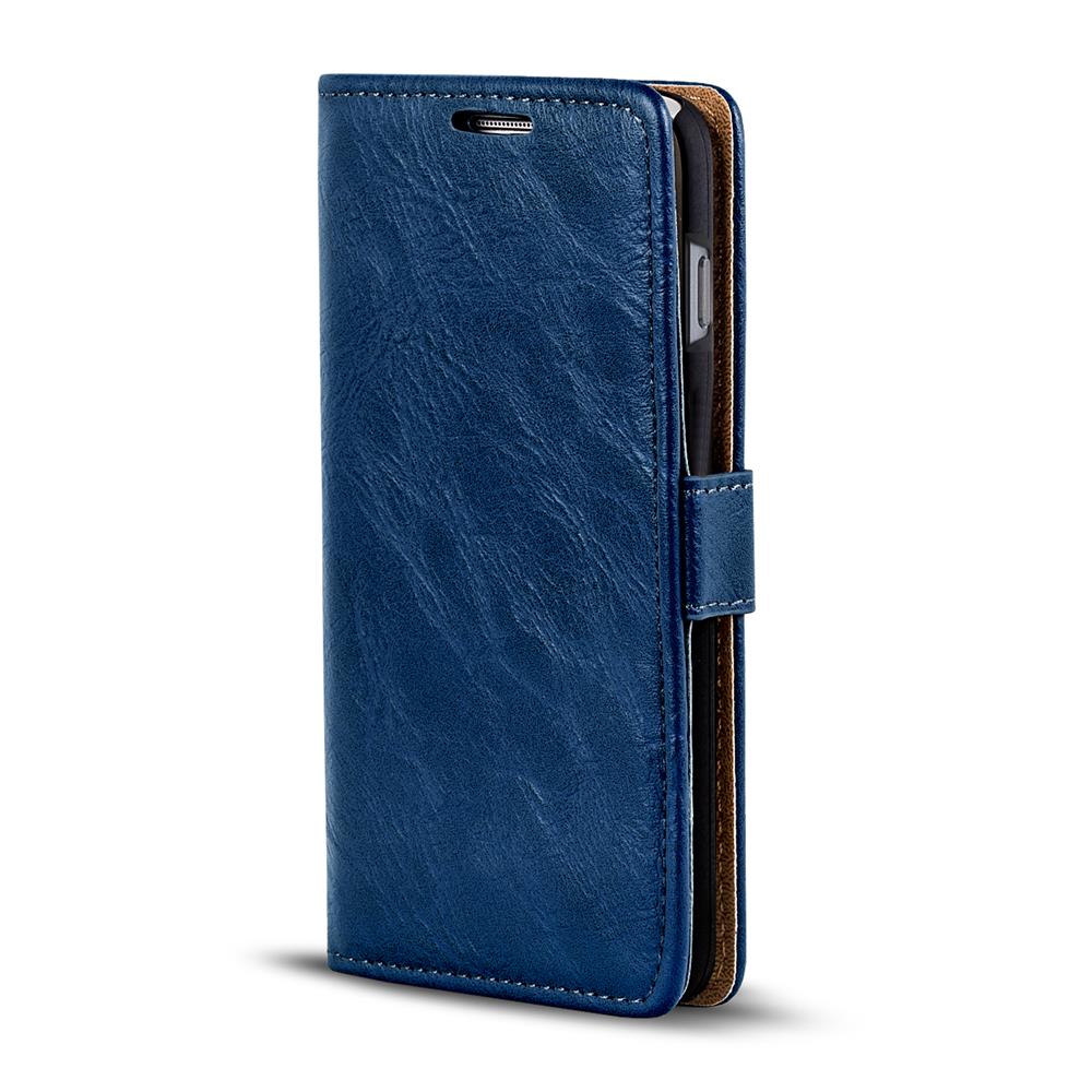 Retro Wallet für Apple iPhone XS Max in Blau