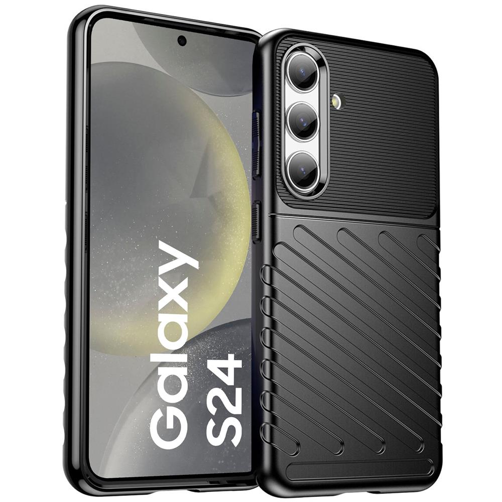 Thunder Case für Samsung Galaxy S24 in Schwarz