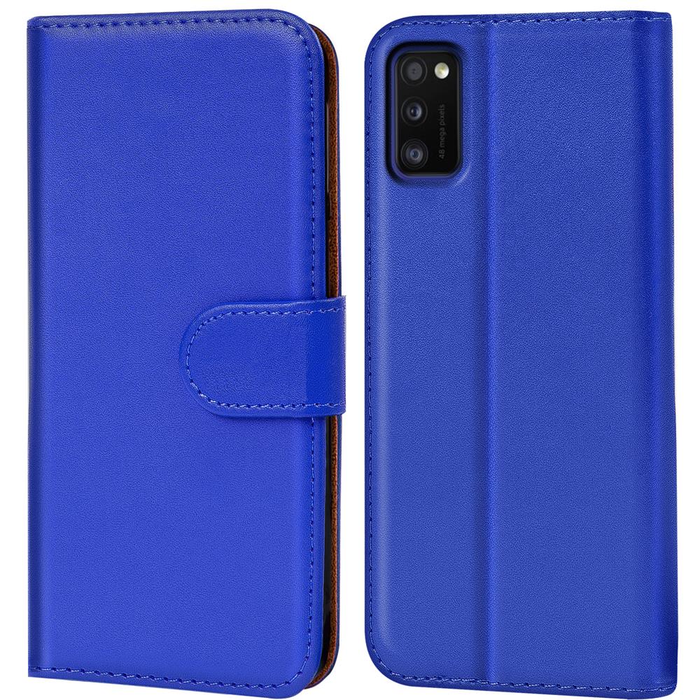 Basic Wallet für Samsung Galaxy A03s in Blau