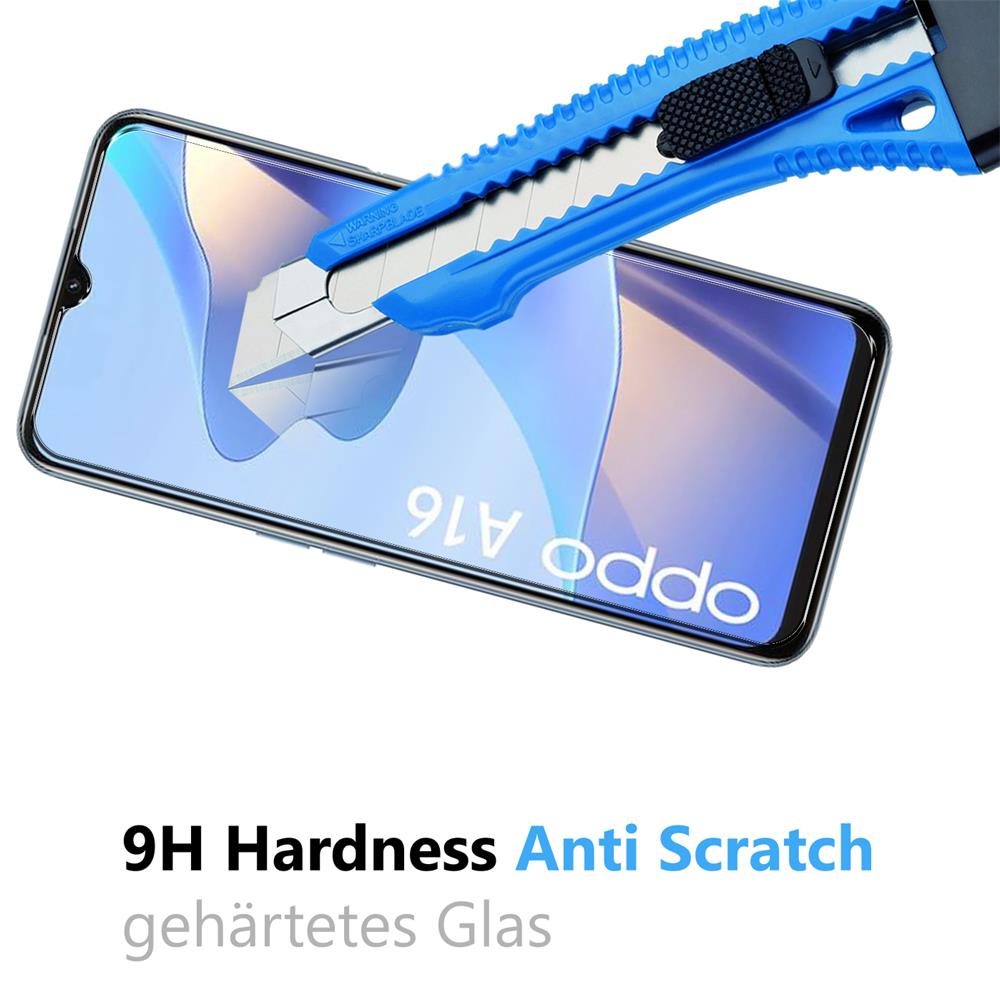 Glas 2in1 für OPPO A16 / A16s