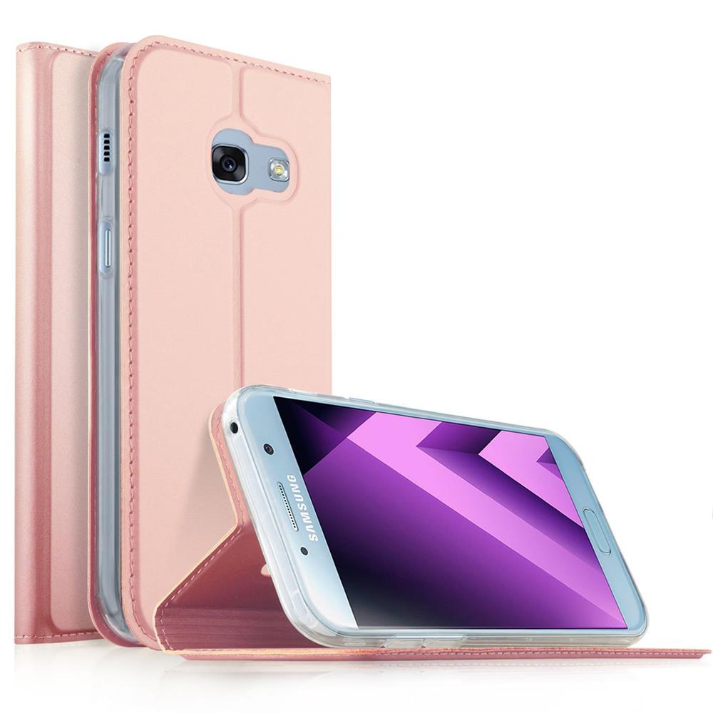 Electroplated Flip für Samsung Galaxy A5 2017 in Rosegold