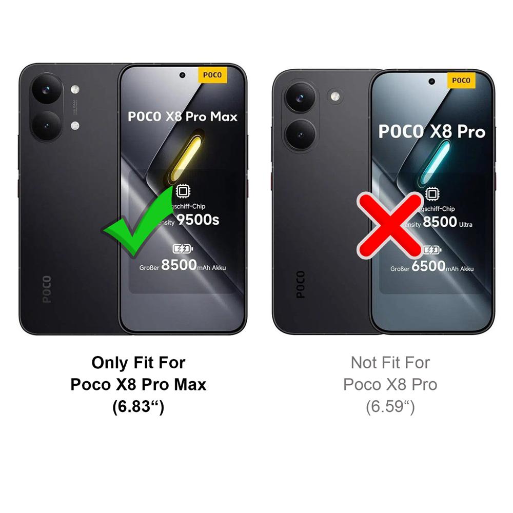 Zero für Xiaomi Poco X8 Pro Max in Transparent