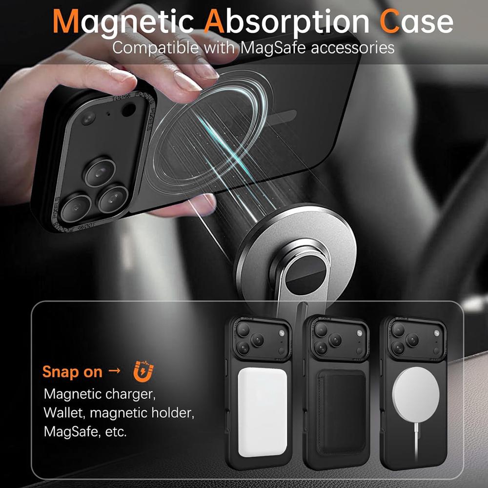 Frame Case für Apple iPhone 17 Pro Max in Schwarz