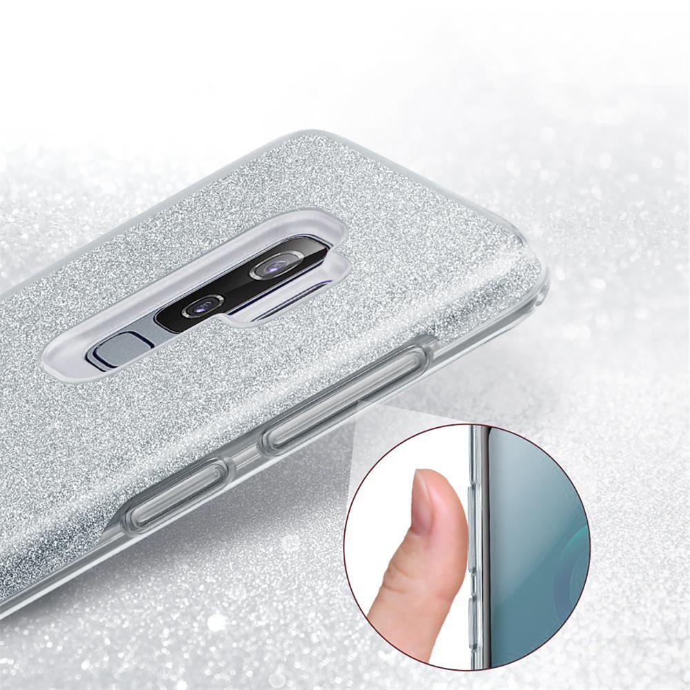 Shiny TPU für Samsung Galaxy S9 Plus in Silber