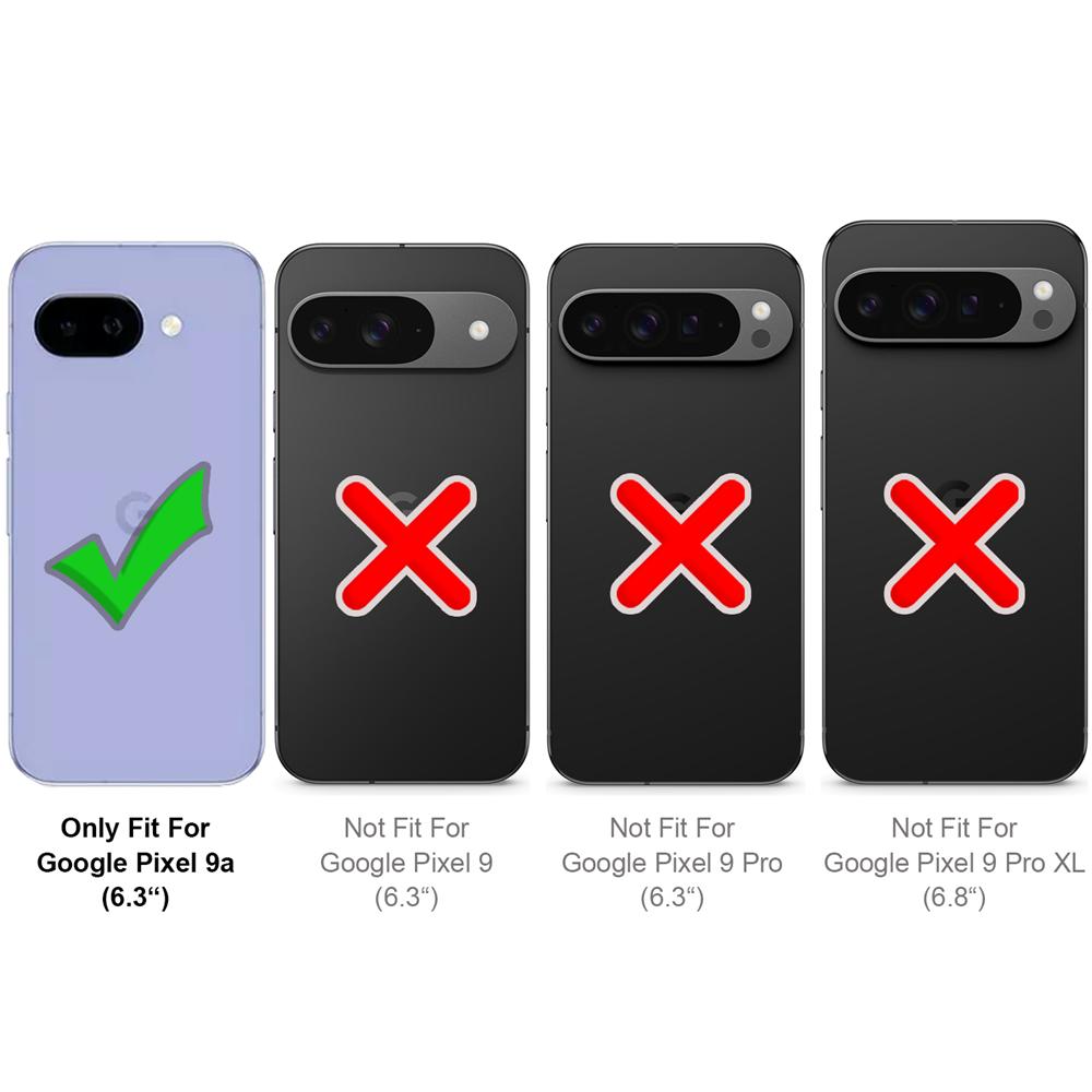 Defender Case für Google Pixel 9a in Schwarz