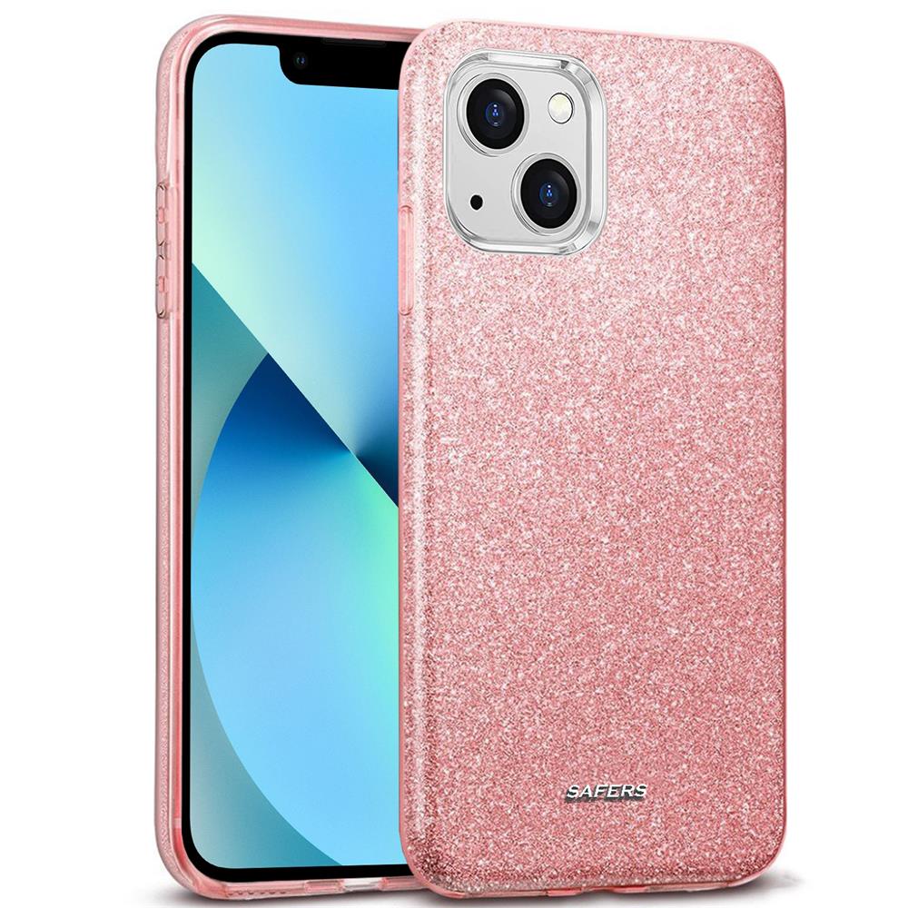 Shiny TPU für Apple iPhone 14 Plus in Rosegold