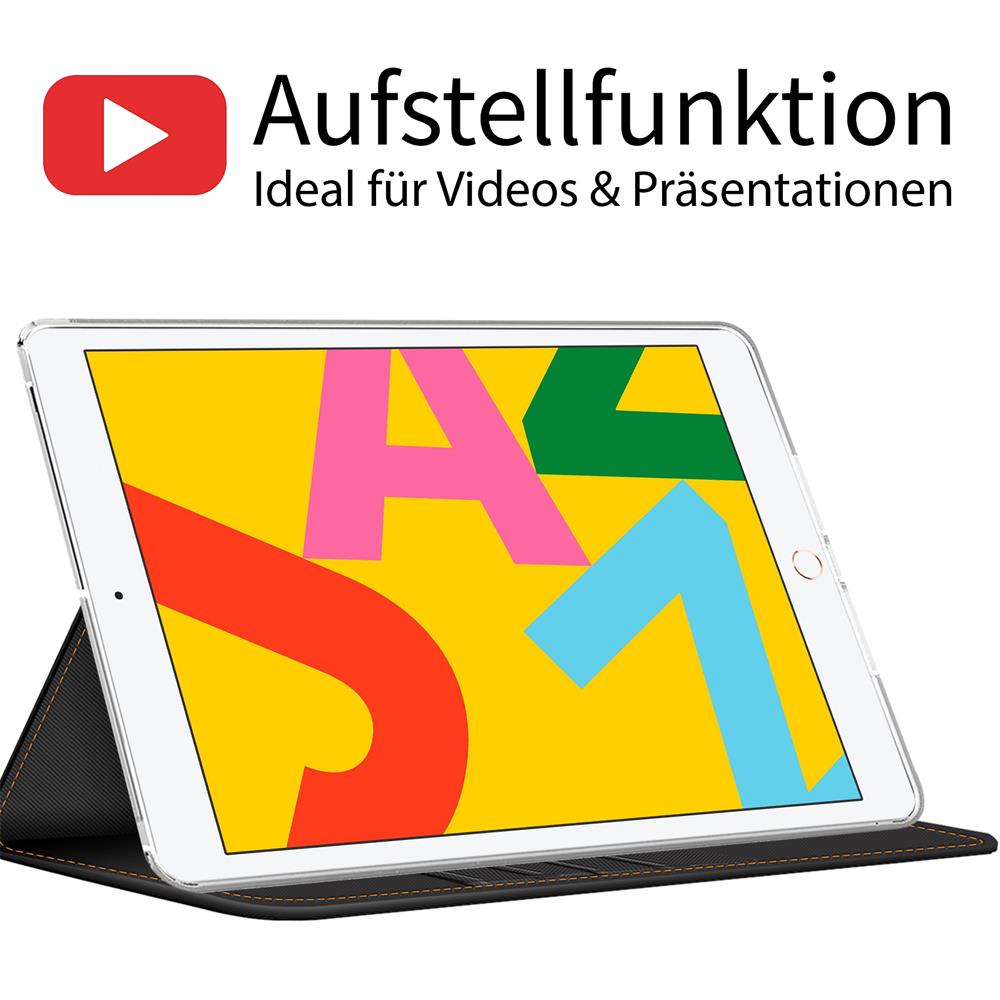 Texture Case für Apple iPad 10.2 2019 in Grau