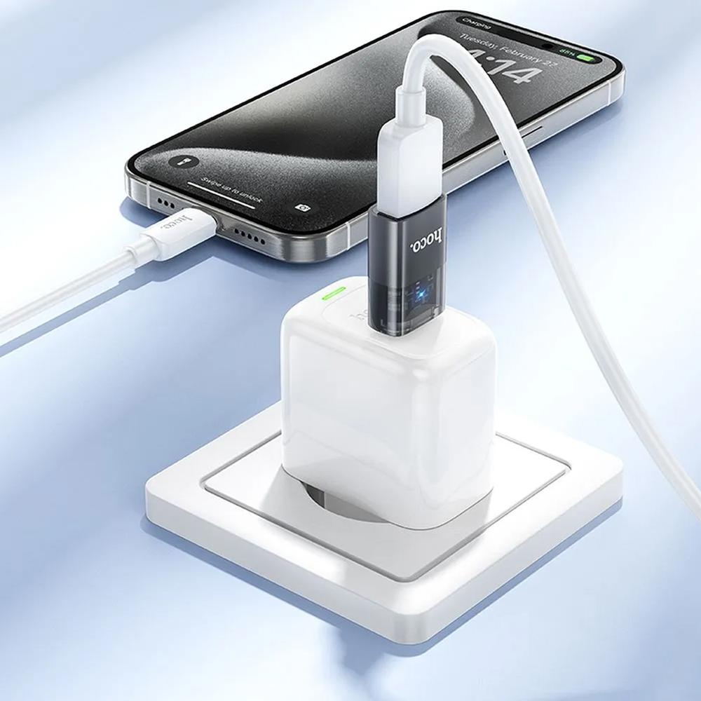 Hoco UA36B USB-C auf USB-A OTG - Schwarz